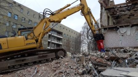 демонтаж здания в городе Киев